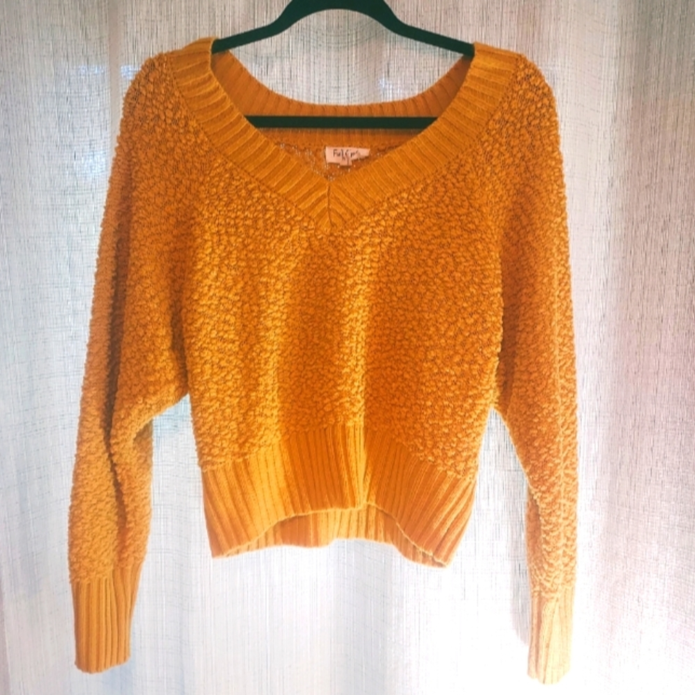 Soft Lightweight Throw-on Fall Sweater-Mustard Yellow